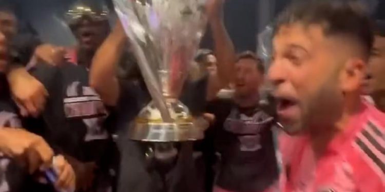 Inter Miami, neobuzdana fešta: Tu je i David Beckham, Messi ovako divlja