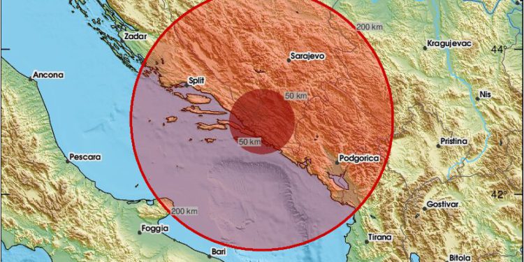 Jak potres u Dalmaciji: ‘Poprilično se treslo’