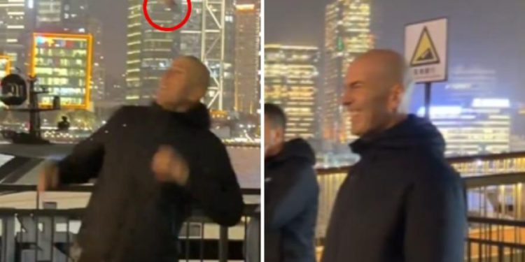 Kina je luda za Zidaneom! Ovdje igra jianzi s prolaznicima na ulici