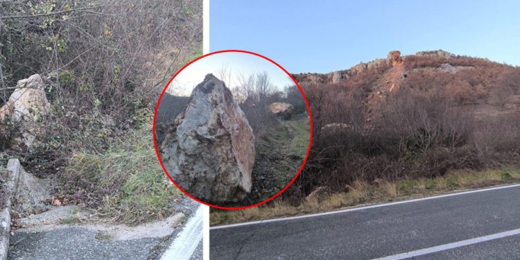 Korak do tragedije? Opasan odron U Zagori: Komadi stijena stigli do same ceste, nikakvog znaka nema