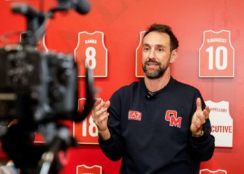 Košarka, predstavljanje trenera Poete Olimpia Milano