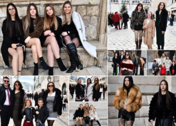 Lifestyle − Dubrovkinje, ali i Dubrovčani zablistali na Badnjak u Gradu  (FOTO)