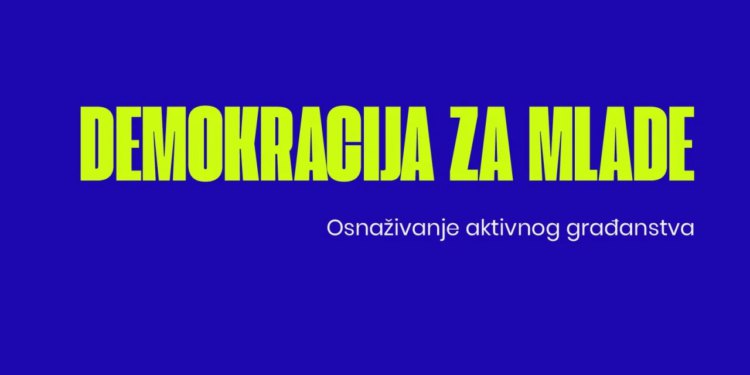 Mladi iz Zadra i Bruxellesa pozvani su da se uključe u inovativni projekt “Demokracija za mlade”
