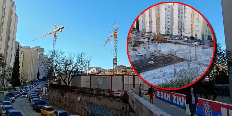 Najveća garaža u Splitu raste na Sućidru: 600 novih parkirnih mjesta i sportski sadržaji na krovu