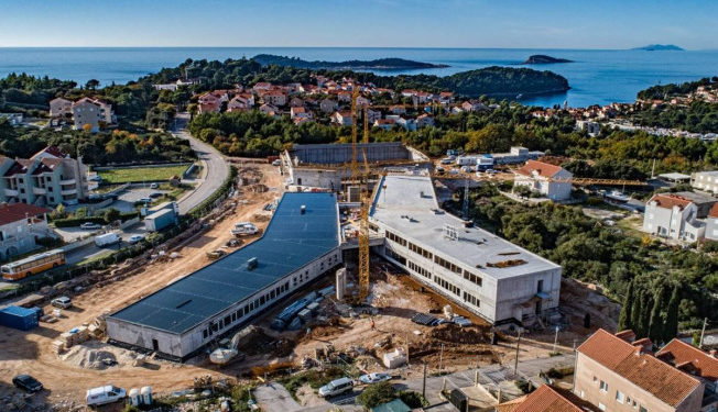 Odlično napreduju radovi na OŠ Cavtat (FOTO)