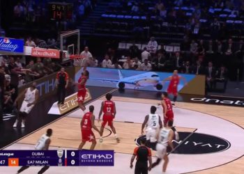 Olimpija, kakva šteta! Super povratak protiv Dubaija nije dovoljan: vrhunci