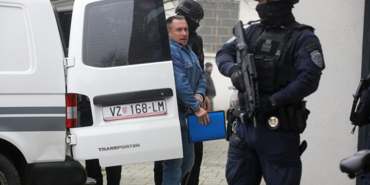 Opsadno stanje pred sudom: Najopasnijeg Hrvata doveli specijalci naoružani do zuba
