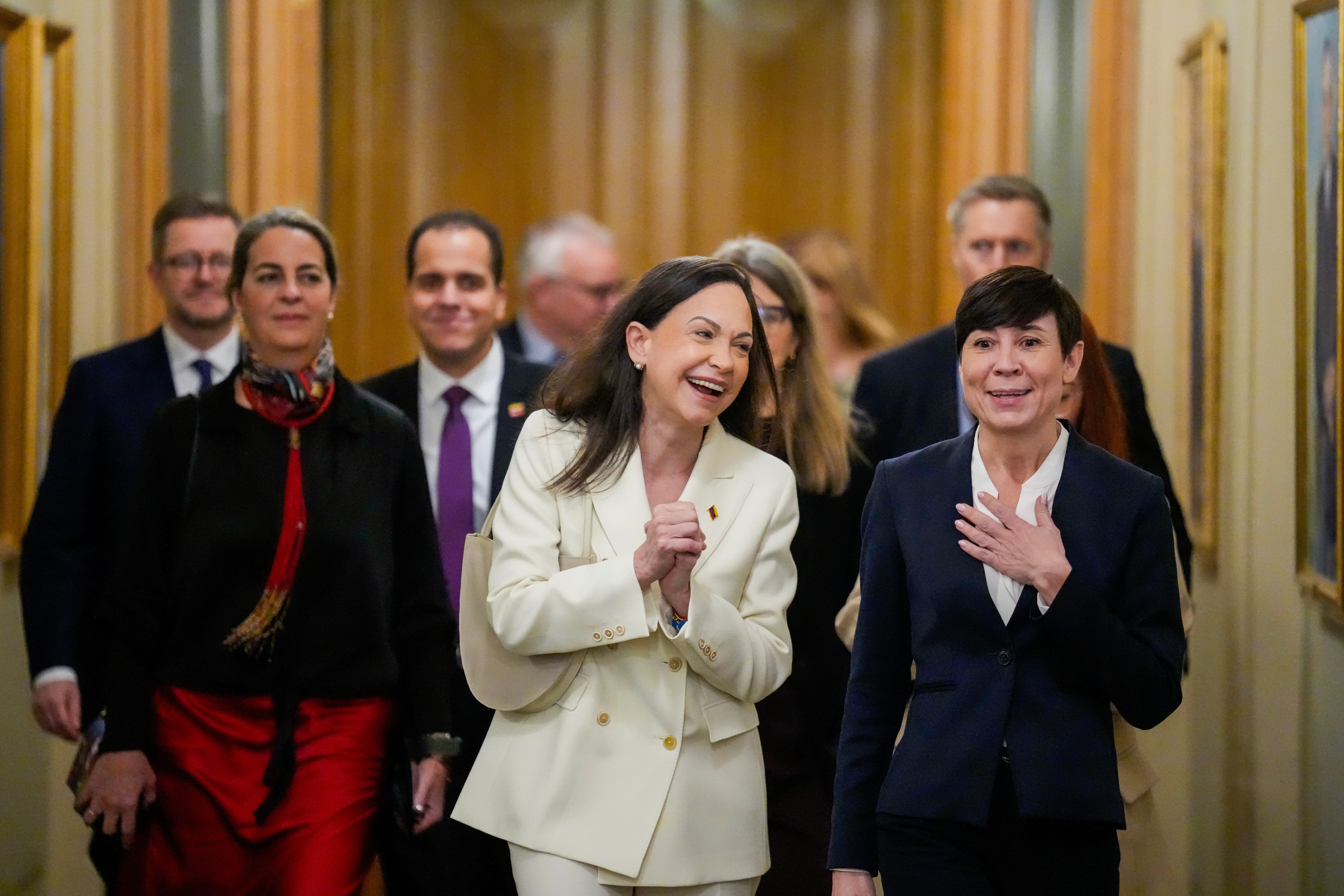 Maria Corina Machado, dobitnica Nobelove nagrade za mir, podržala je u nedjelju eskalirajuću vojnu kampanju Donalda Trumpa na Karibima