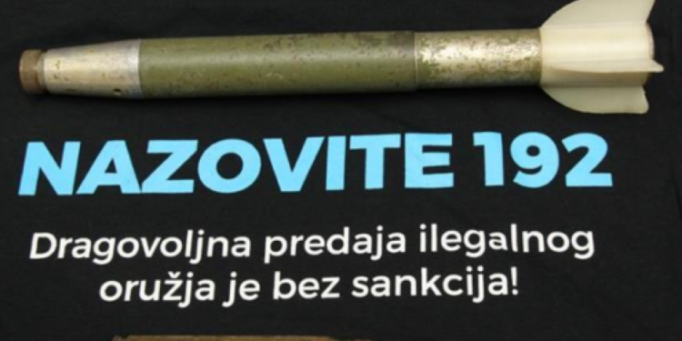 Policija zahvaljuje: brojni građani s područja Dubrovačko-neretvanske županije dragovoljno predalo veću količinu streljiva i minsko-eksplozivnih sredstava!