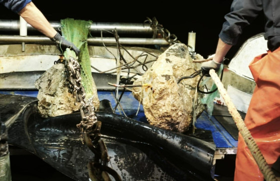 Ribarima kod Lopuda betonske gromade uništavaju mreže: „Netko baca građevinski otpad u more“