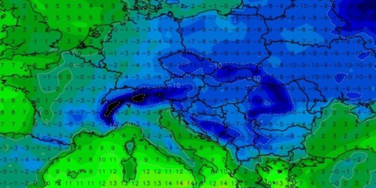 Sateliti pokazali ‘grdosiju’ koja juri prema Zagrebu nakon Božića: ‘Direkt iz Sibira’
