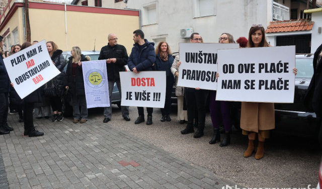 Sindikat pravosuđa HNŽ: ‘Inflacija nam je pojela povećanja, želimo pregovore s Vladom’