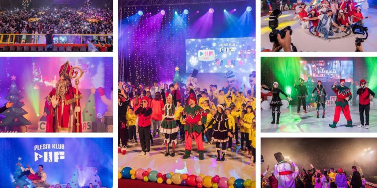 Sinoć se na Gripama dogodio spektakl: Tri desetljeća plesne čarolije uz D’N’F, Čarobne animatore i Klauna Šarenka