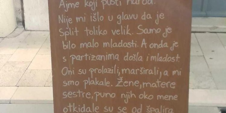 Slobodna Dalmacija – Mladi u Splitu poručuju: ‘Za starački dom i za studentski dom smo spremni, a za podjele i atmosferu beznađa nismo‘