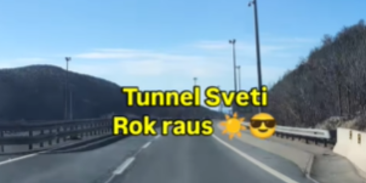 Slobodna Dalmacija – Ovoga ima samo kod nas: Nijemci se čude, na putu za Split ušli u tunel, nisu bili spremni na ono što ih je dočekalo