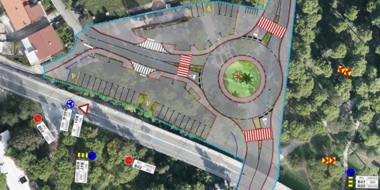 Slobodna Dalmacija – Šibenik gradi kružni tok kod nadvožnjaka na Šubićevcu. Od građana traže da odluče