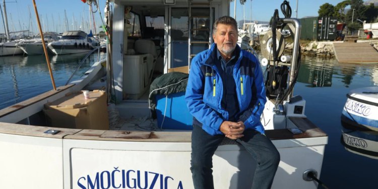 Slobodna Dalmacija – Zbog ribe je doživio i moždani udar, brod mu se umalo potopio, ulova je bilo i viška: Proba sam i uzgojenu, samo jednom