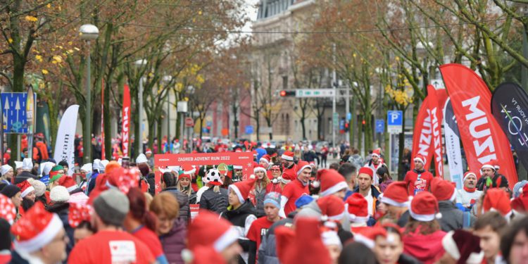 Stiže najveselija utrka godine: Advent Run zatvara ključne gradske ulice