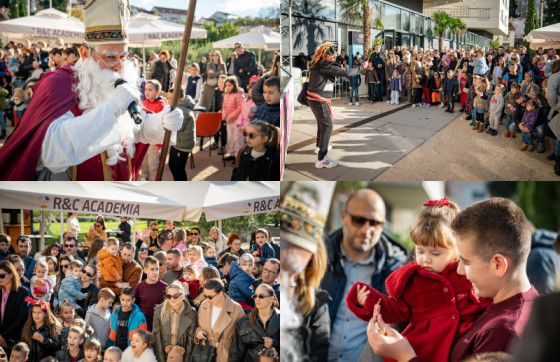 Sveti Nikola razveselio dječicu ispred Studentskog centra Dubrovnik (FOTO)