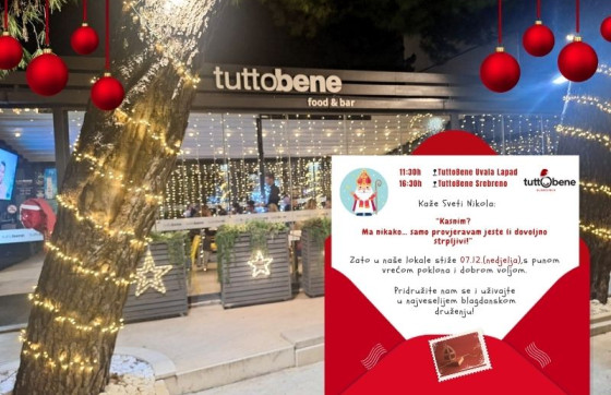 Sveti Nikola u nedjelju stiže u TuttoBene!
