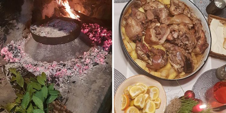 Tradicija pečenja ispod sansije, sača ili peke