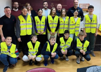 Uzorna mladost: Župa dubrovačka dobila 12 pripadnika Školske prometne jedinice