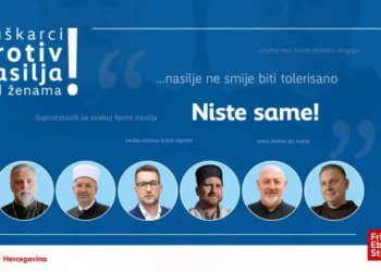Vjerske vođe u BiH: Nasilju nema mjesta ni u obitelji, ni u zajednici, ni u bilo kojoj vjeri