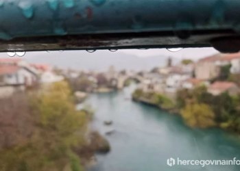 Vremenska prognoza za Hercegovinu: Prve dane 2026. obilježit će snijeg, ledena kiša i jako jugo