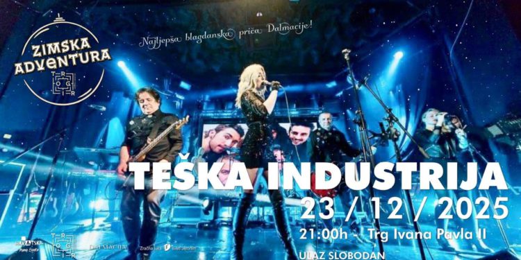 Zimska Adventura u Trogiru: večeras koncert Teške industrije, Badnjak uz bakalar i Trogirske kante