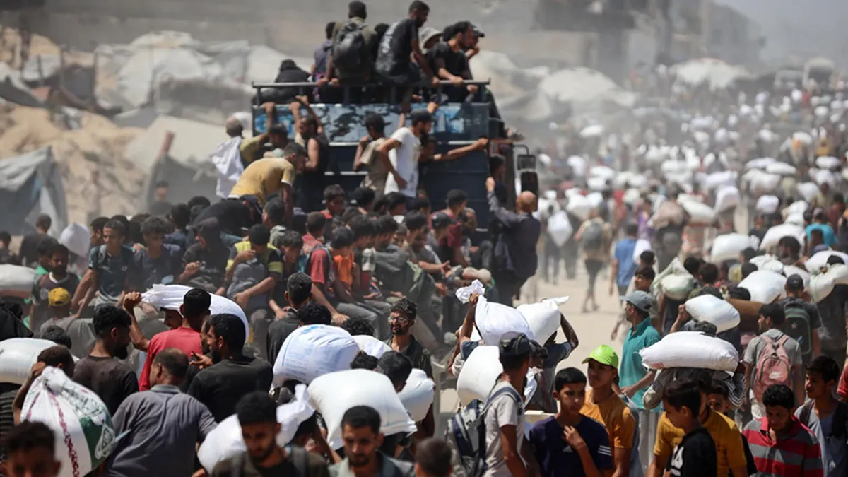 Isporuke pomoći Gazi.