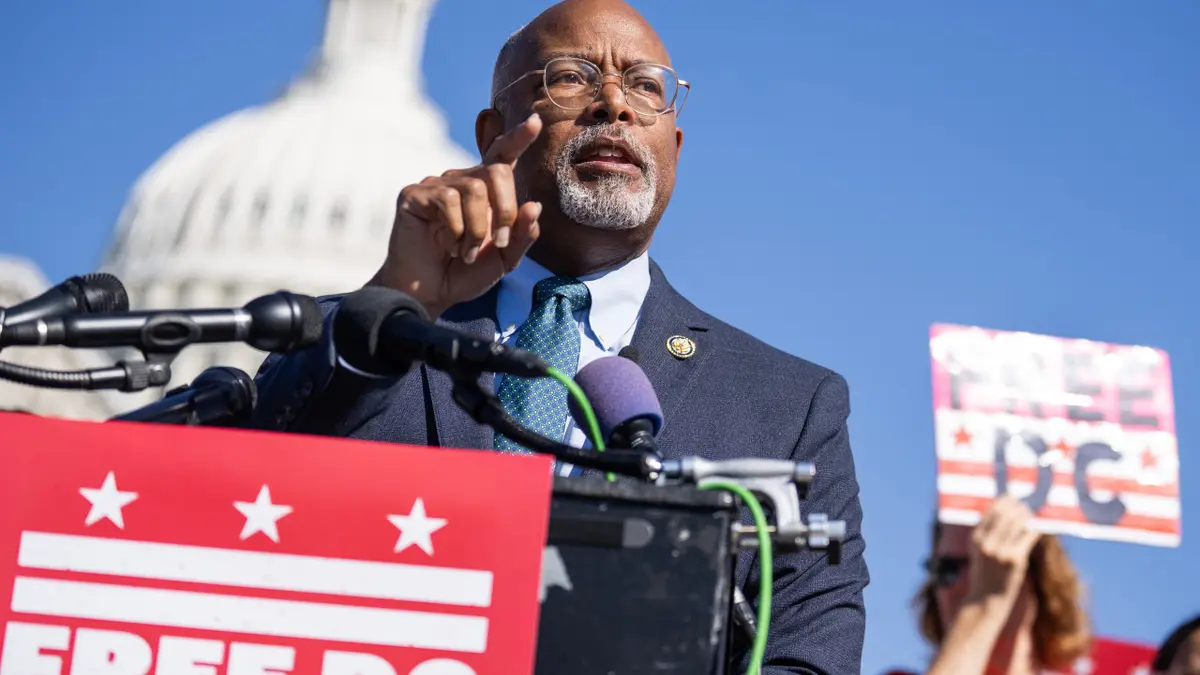 Rep. Glenn Ivey na Capitol Hillu