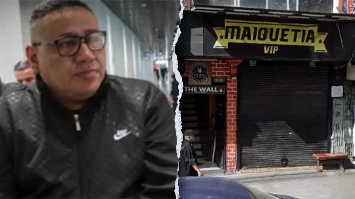 Eryk Manuel Landaeta Hernandez i slika noćnog kluba