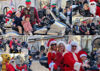 Grad − BUČNO I VESELO Moto Mrazovi na Stradunu razveselili najmlađe (FOTO/VIDEO)
