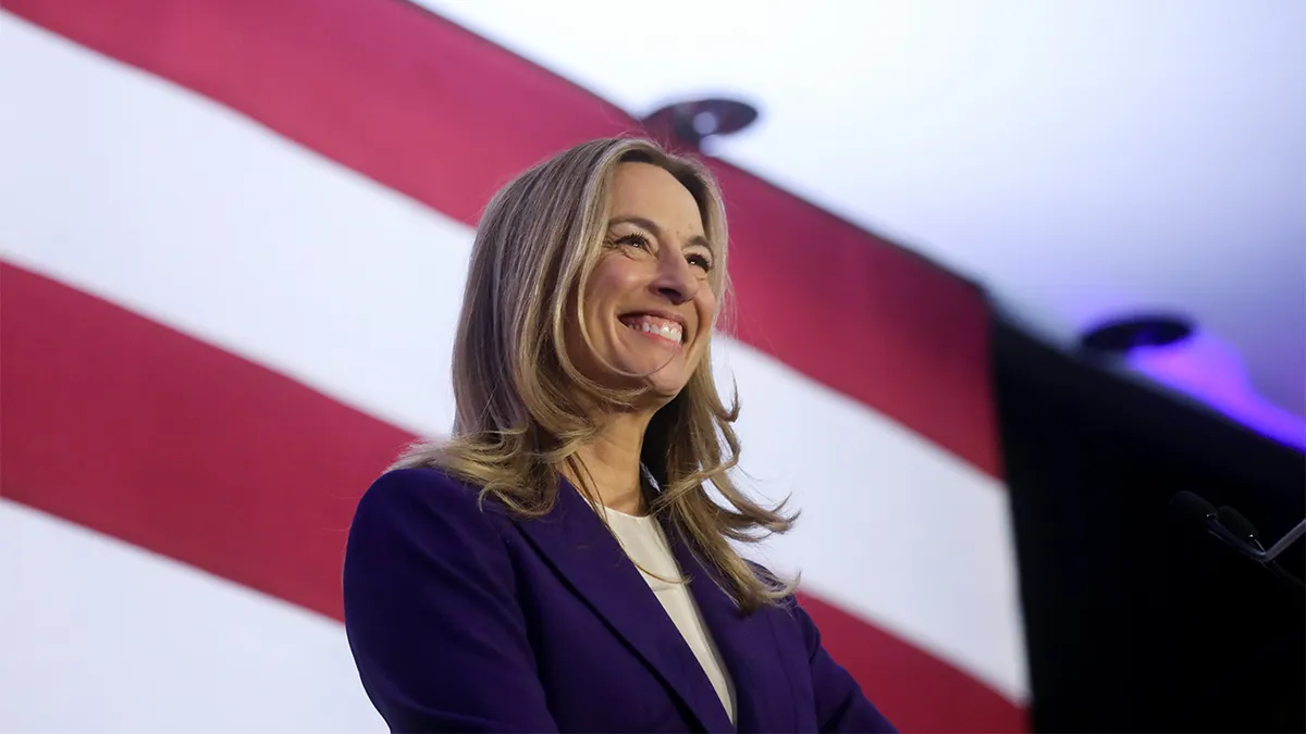 Mikie Sherrill u pobjedničkoj izbornoj noći.