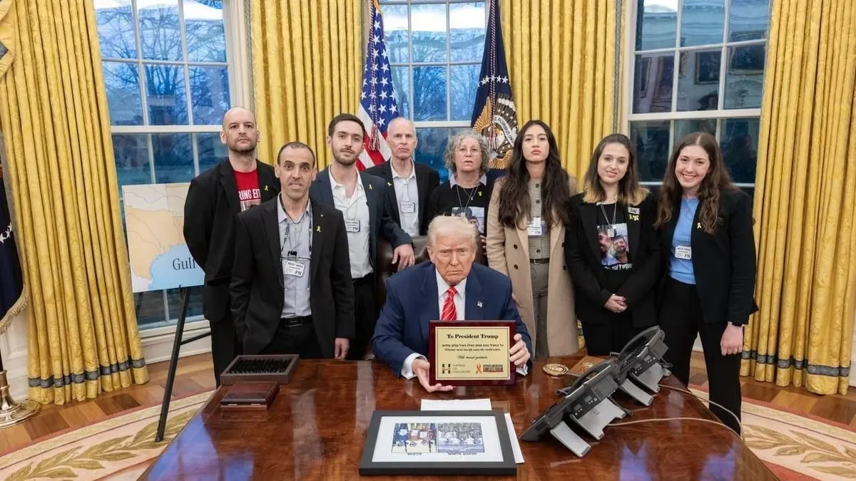 Trump se sastaje s oslobođenim taocima Hamasa