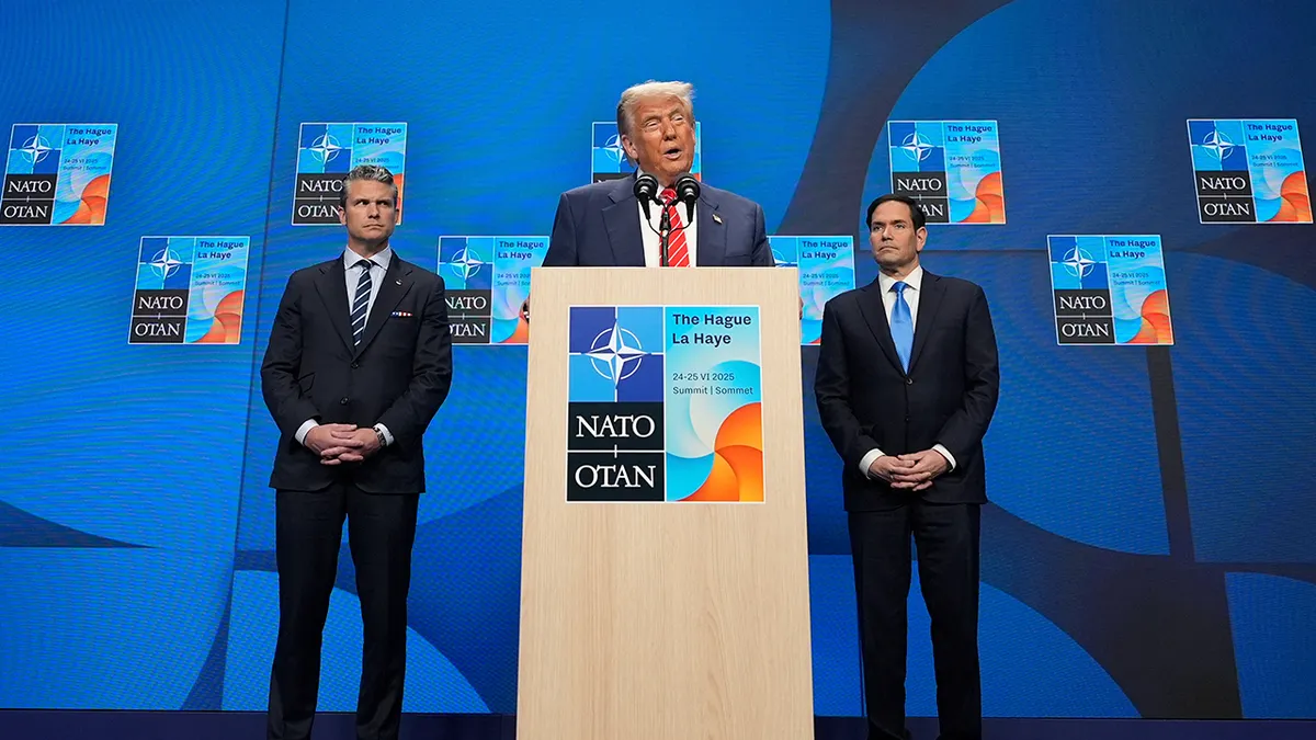 Trump na summitu NATO-a s Hegsethom i Rubiom