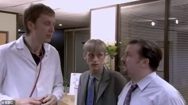 Stephen i Ricky prikazani su zajedno u svojoj sceni uz Mackenzie Crook, koji je glumio nesretnog Garetha Keenana