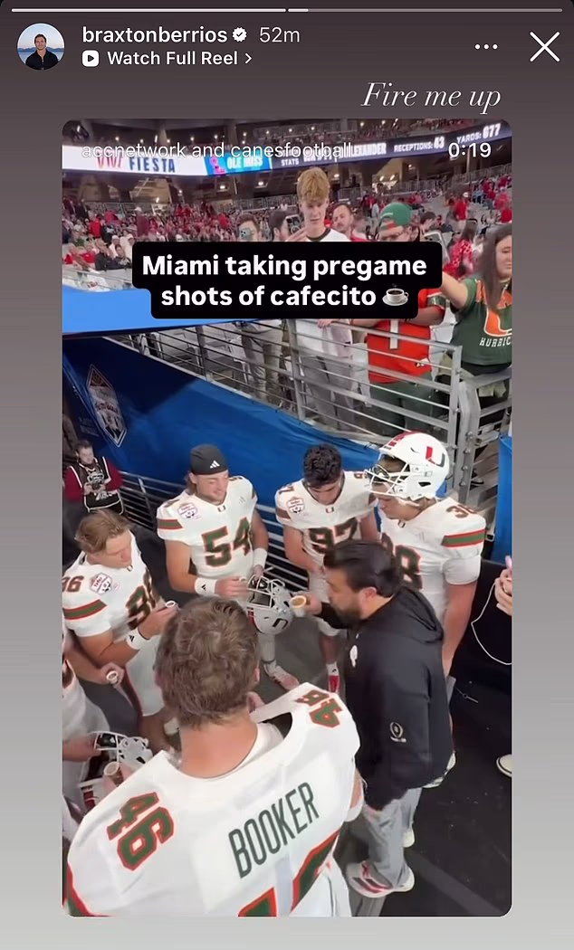 Earle je objavio objavu o Hurricanesima ubrzo nakon što je bivši dečko Berrios objavio objavu o momčadi