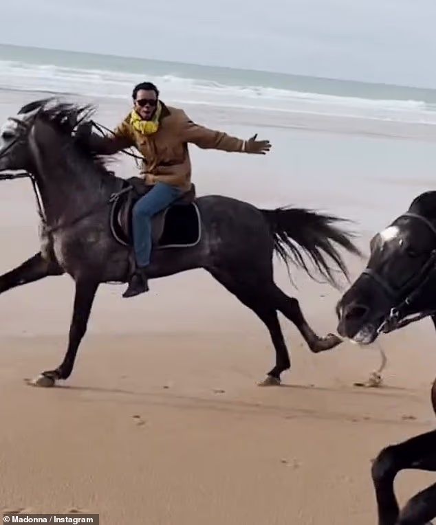 Sin David se očito dobro zabavljao