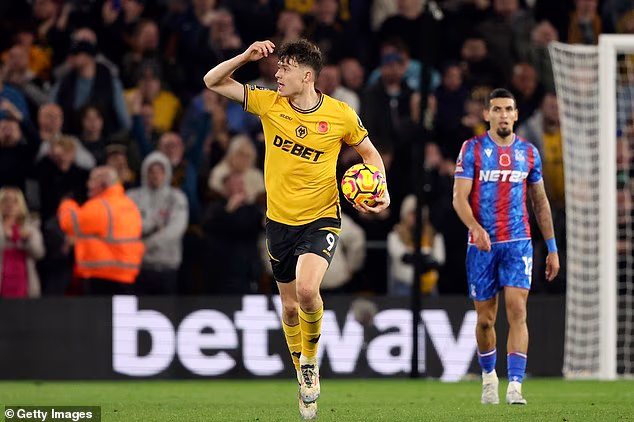 Napadač Wolvesa Jorgen Strand Larsen mogao bi biti igrač kojem će se Palace okrenuti ako Mateta slijedi Guehija na izlaznim vratima