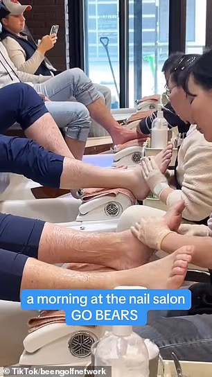 Neki simpatizeri Medvjeda odlučili su se za pedikuru