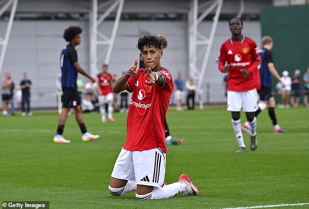 JJ Gabriel, 15, will play alongside Obi in a United attacking unit blessed with talent