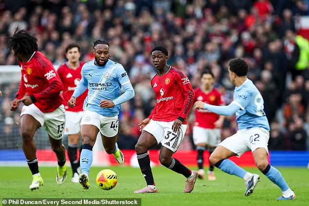 Kobbie Mainoo repaid Carrick's faith with an excellent performance against Manchester City