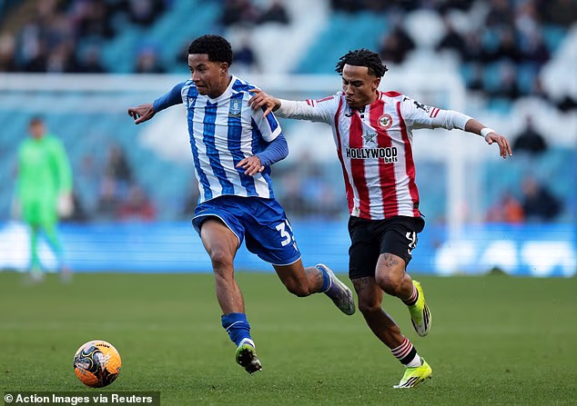United are still in contention to sign Yisa Alao (left) from Sheffield Wednesday despite Chelsea entering the race for the highly-rated left back