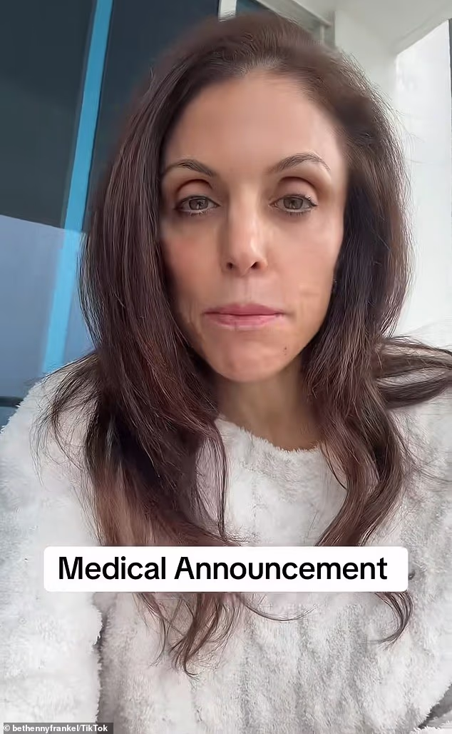 'Dakle, imam liječničku najavu', započela je dok je sjedila vani, ali je objasnila da ne želi da se itko 'brine'