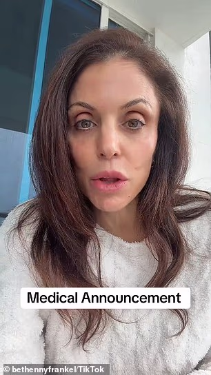 Frankel je rekla da bi svaki put kada bi radila krvni test rezultati njezine funkcije bubrega imali 'nizak' rezultat