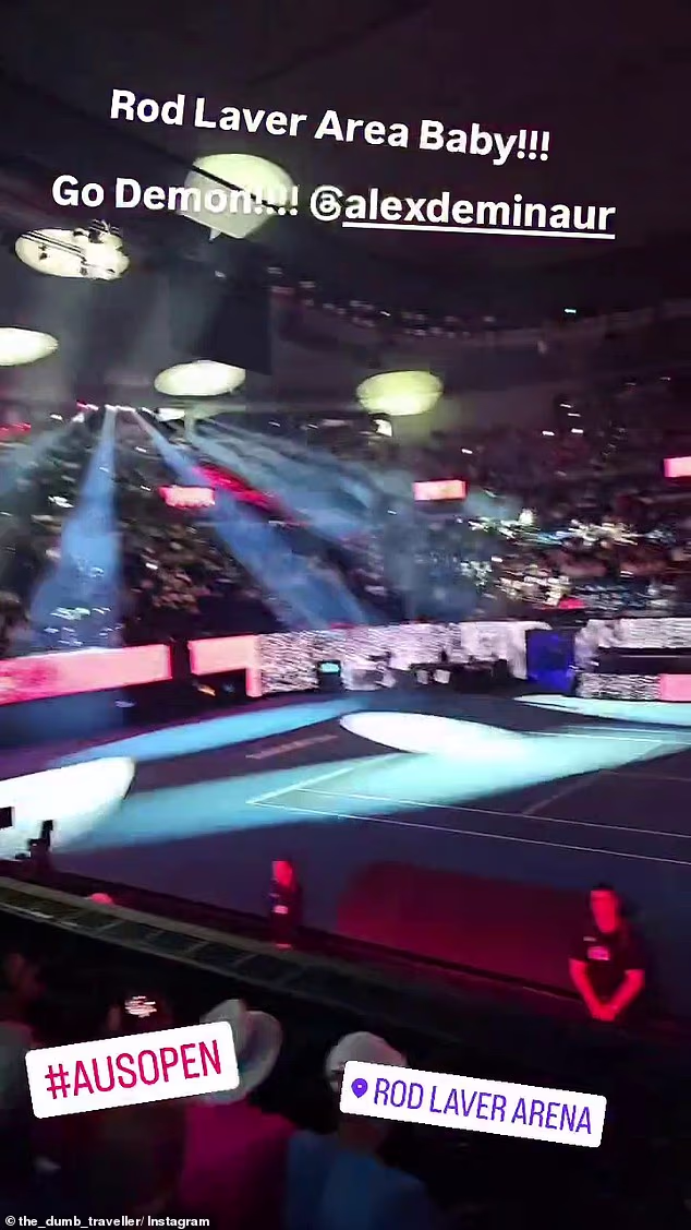 Ponovno se vratio u sedlo za meč trećeg kola Alexa de Minaura protiv Francesa Tiafoea u petak navečer