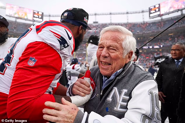 Belichickov suparnik i bivši šef, Robert Kraft, ovogodišnji je finalist Kuće slavnih