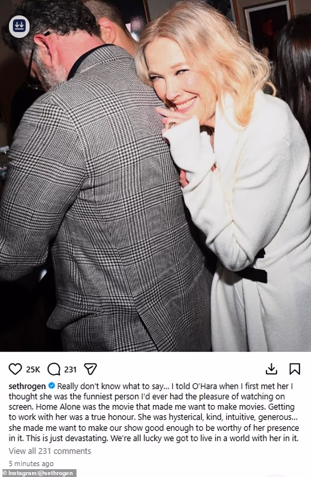 Glumac je objavio dirljivu počast, podijelivši slatku fotografiju pokojne glumice s vragolastim osmijehom na licu dok ga je bockala po leđima