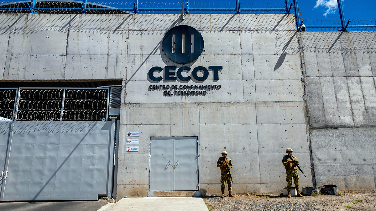 Trump je u ožujku upotrijebio ratni imigracijski zakon iz 1798. da deportira 252 venezuelanska migranta za koje se tvrdi da su bili povezani s nasilnom bandom u zatvor CECOT s najvećom sigurnošću u El Salvadoru. (Getty Images)